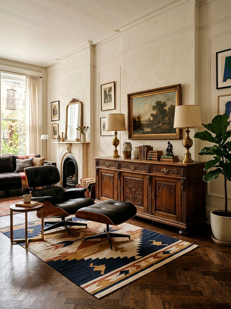 Vintage Furniture Formal Space - 30 formal sitting room ideas