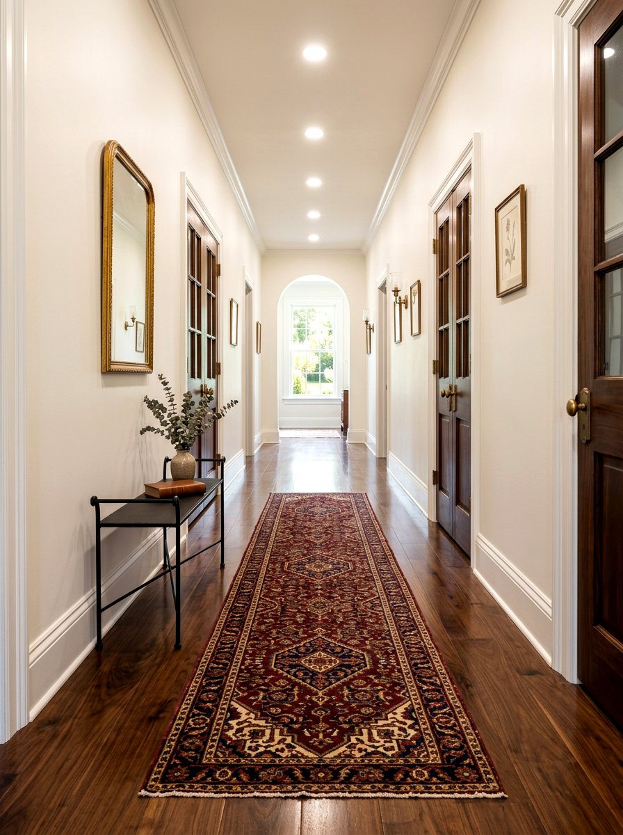 Vintage Hallway Runner - 30 foyer rug ideas