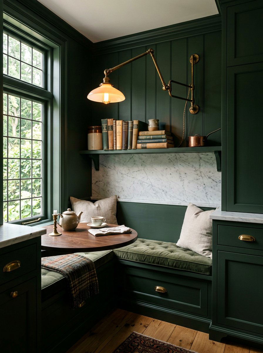 Vintage Kitchen Brass Lamp - 30 mini lamp on kitchen counter ideas