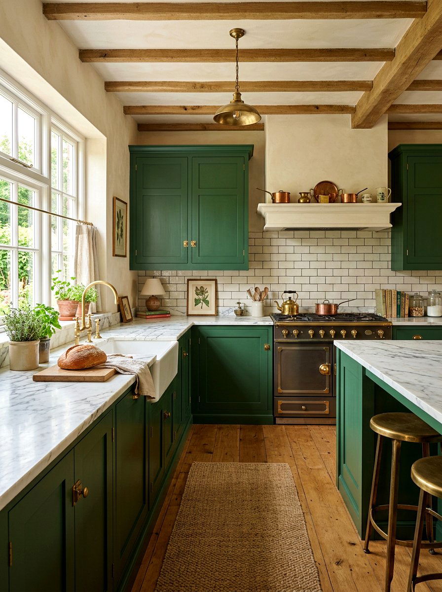 Vintage Kitchen Cabinet - 30 heritage home decor ideas
