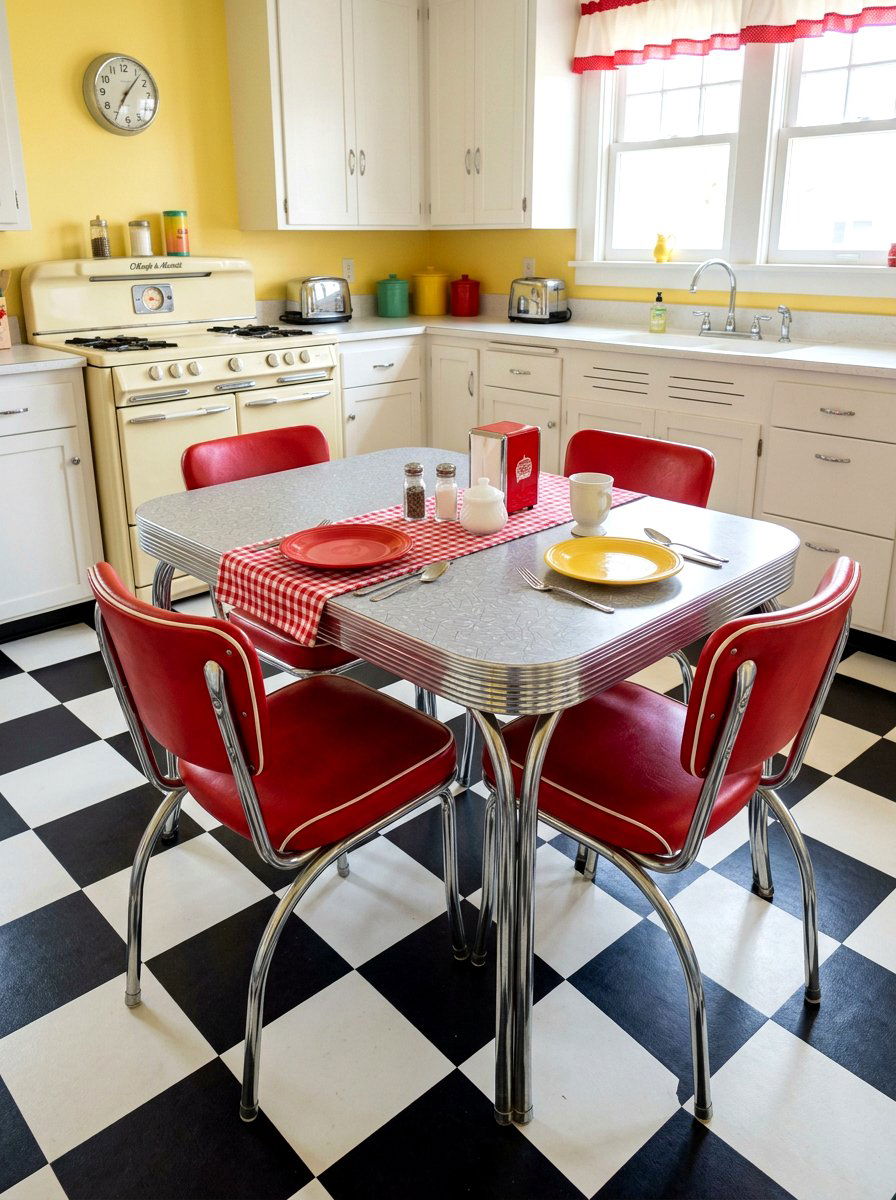 Vintage Kitchen Table - 30 breakfast room ideas