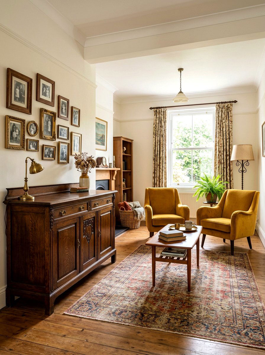 Vintage Living Room - 30 cozy living room ideas