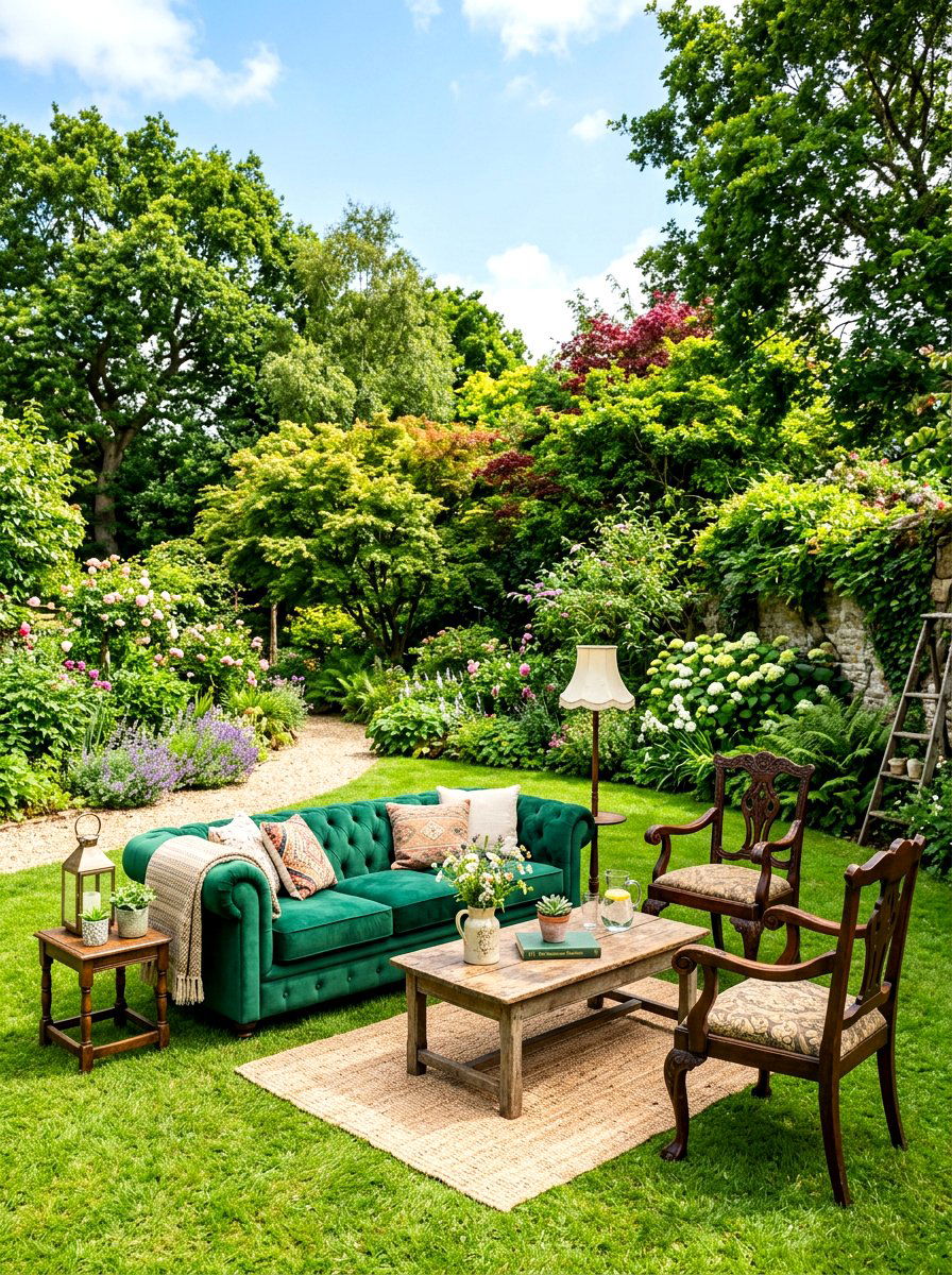 Vintage Lounge Furniture Backyard - 30 backyard wedding decor ideas