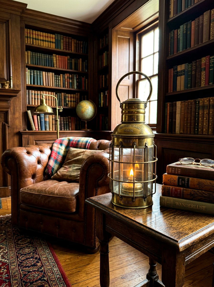 Vintage Metal Lantern - 30 lantern decor ideas