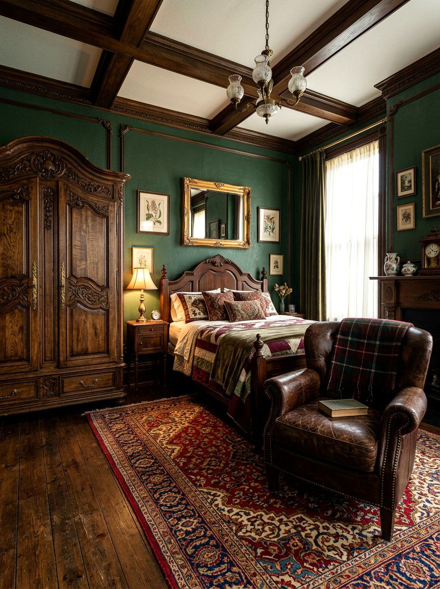 Vintage Moody Furniture - 30 moody bedroom ideas