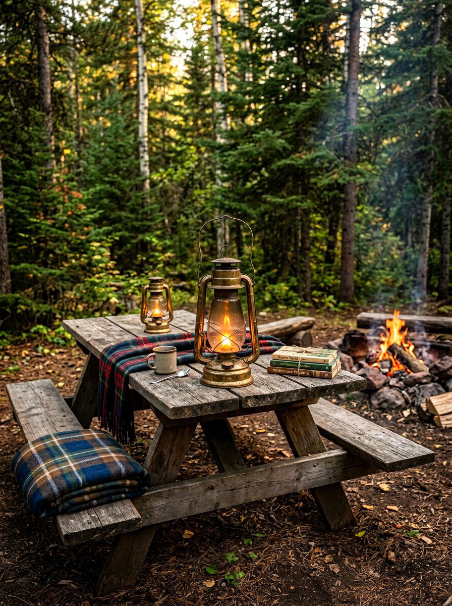 Vintage Oil Lamp Style - 30 lamp lit patio ideas