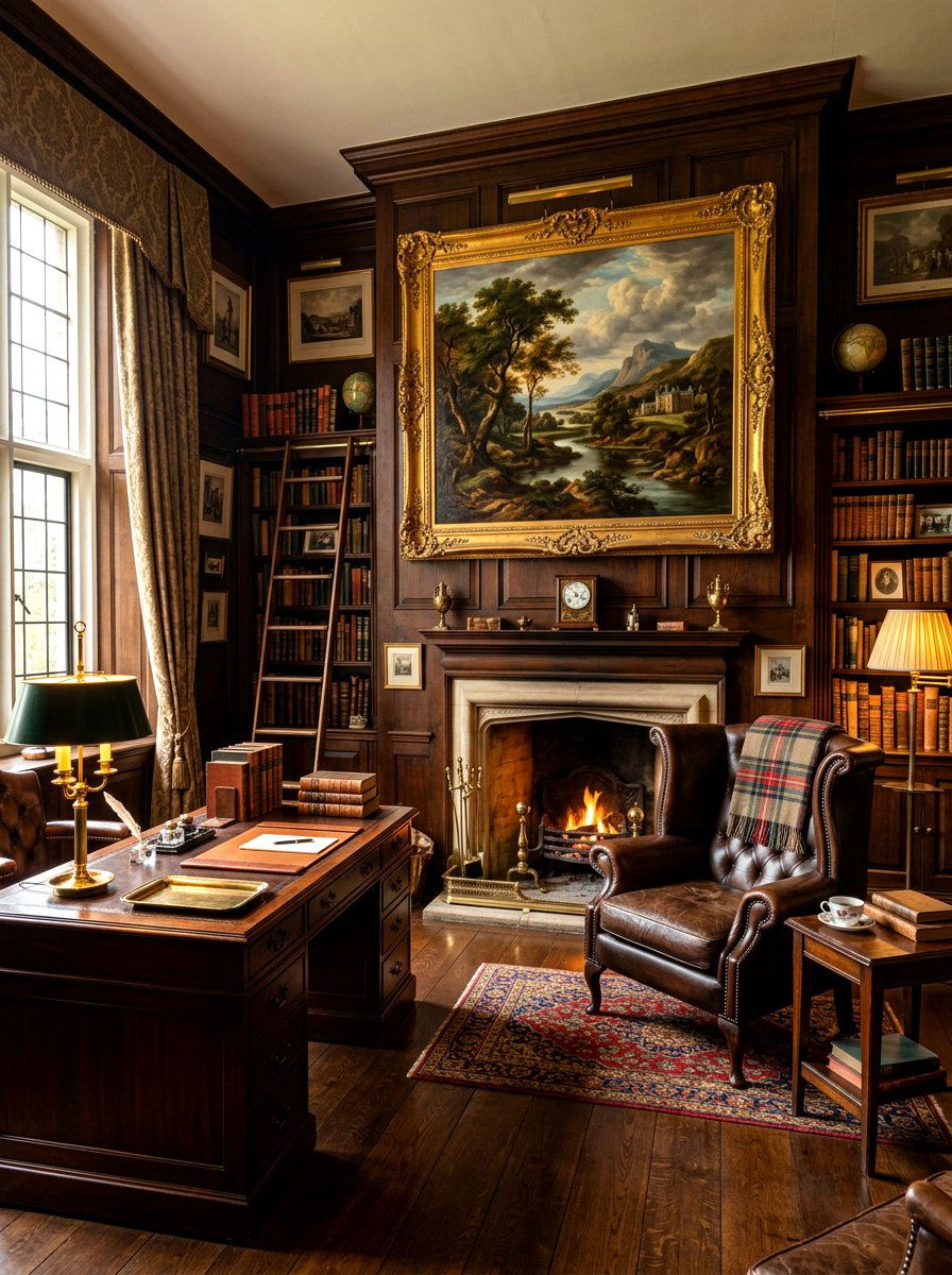 Vintage Oil Painting - 30 renter friendly old money decor ideas