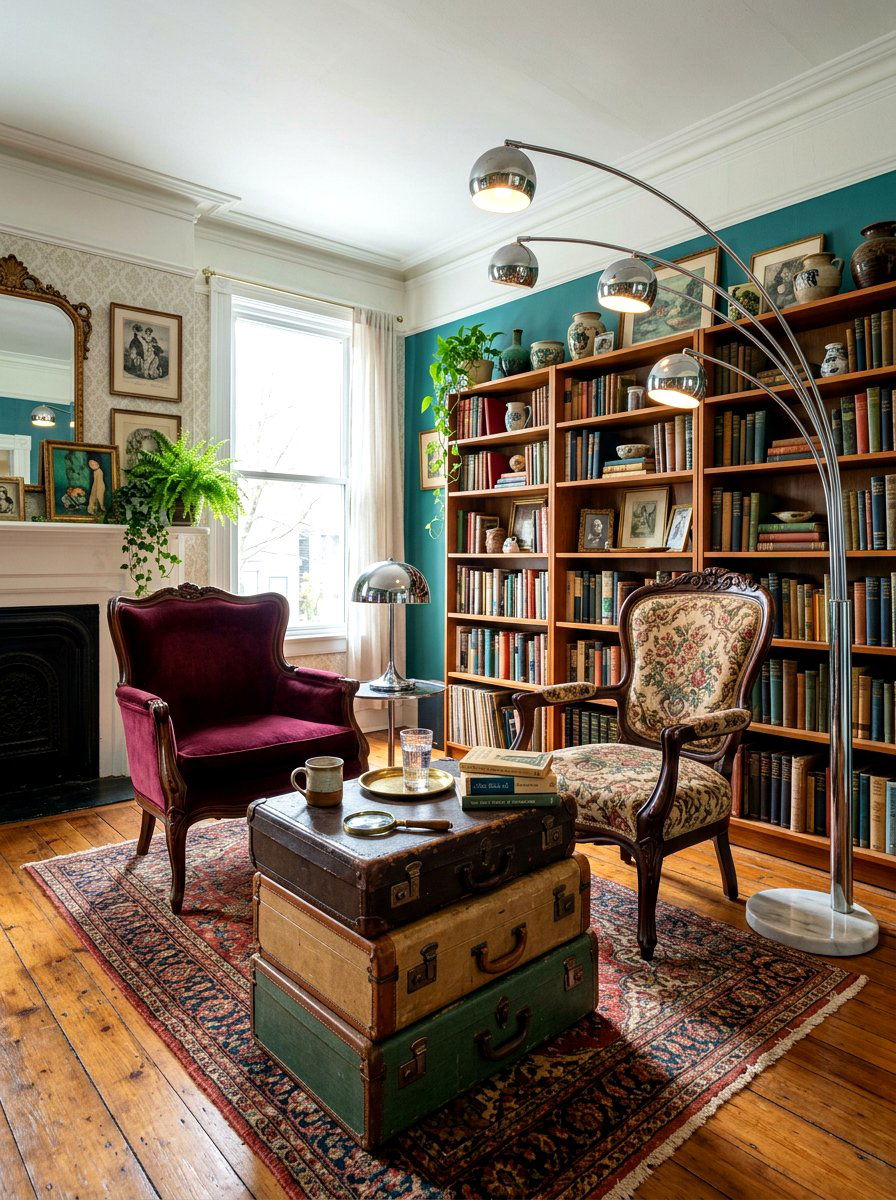 Vintage Room - 30 playful apartment decor ideas