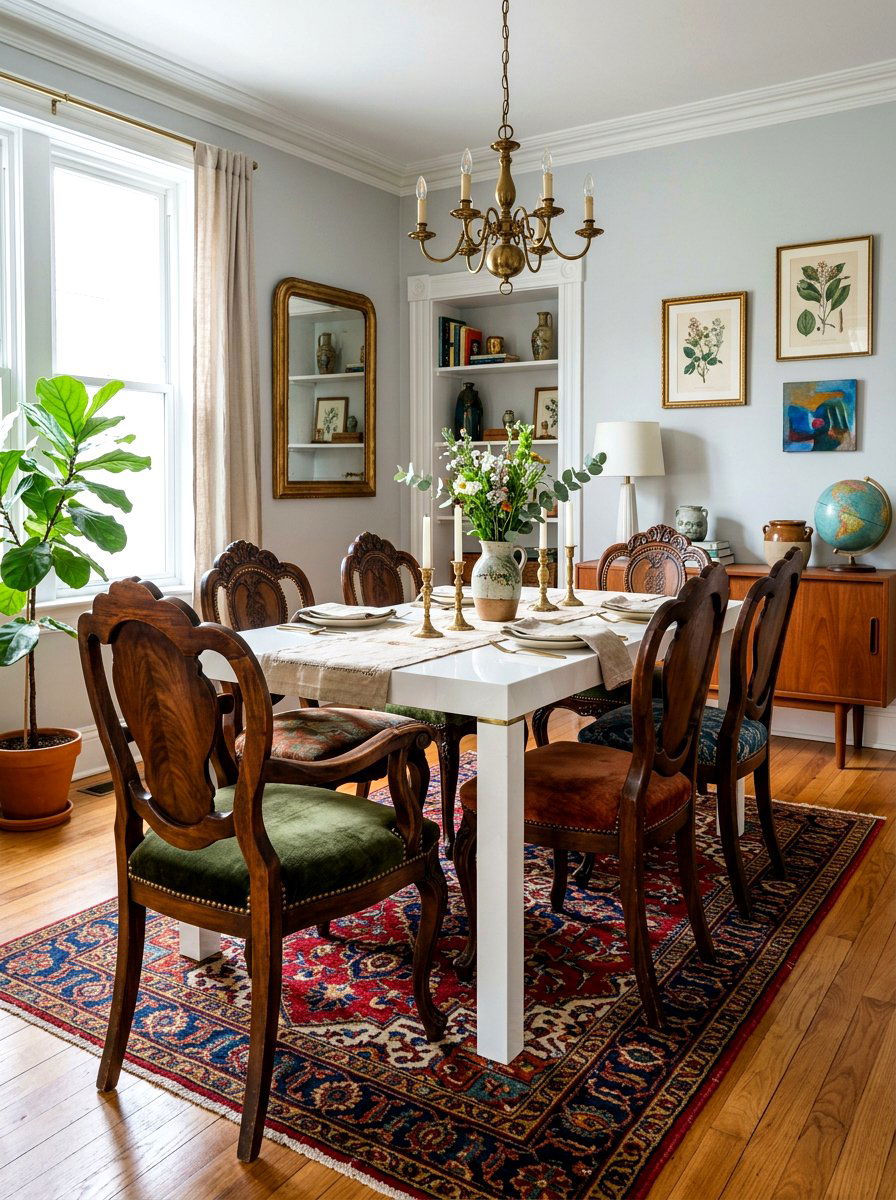 Vintage Scalloped Dining Chair - 30 scalloped dining chairs ideas