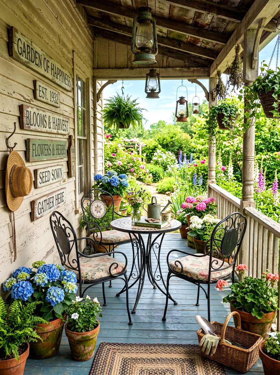 Vintage Side Porch - 30 side porch ideas