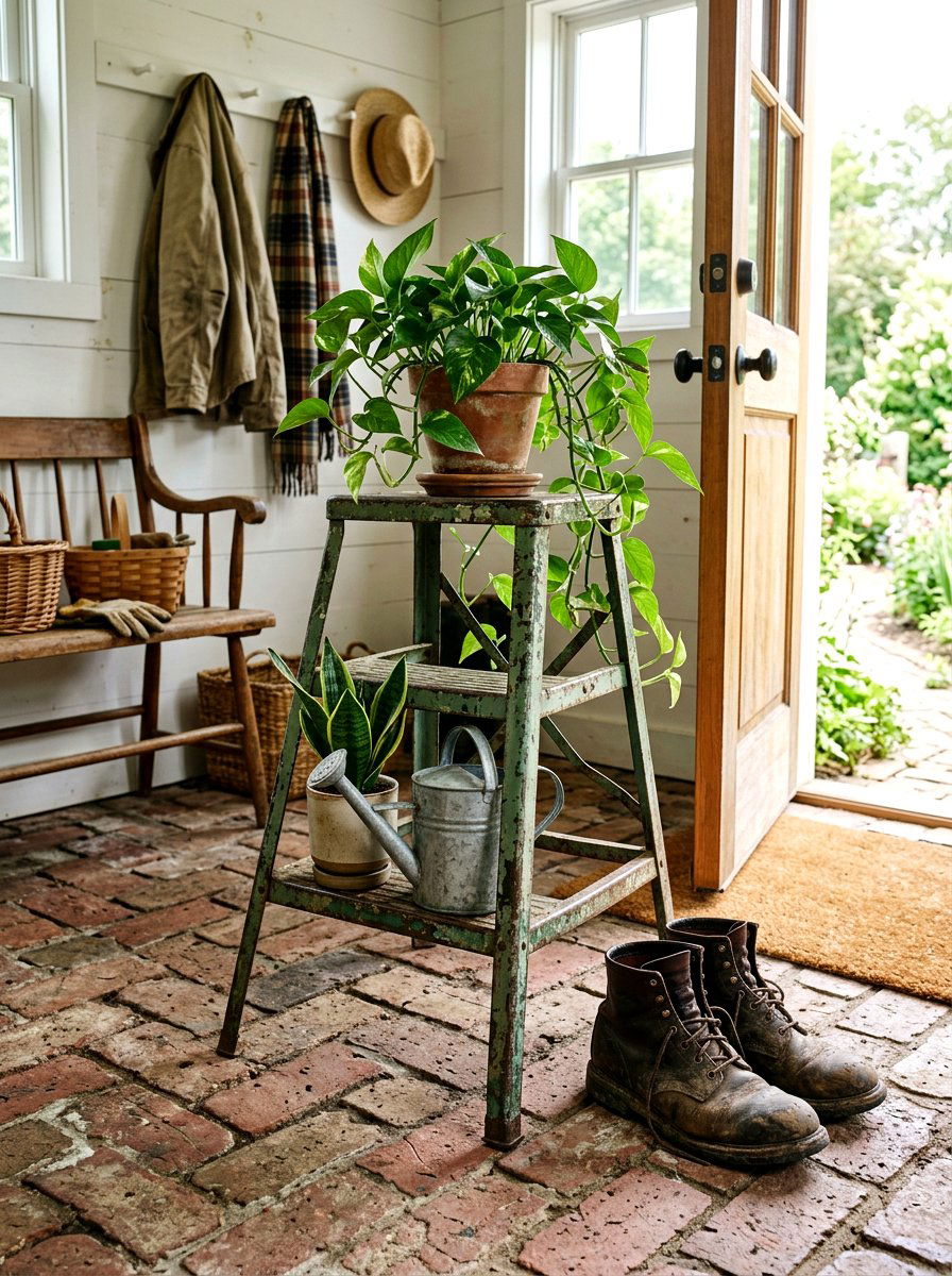 Vintage Step Stool - 30 accent stool ideas