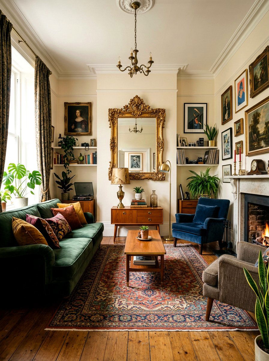 Vintage Style Decor - 30 first apartment ideas