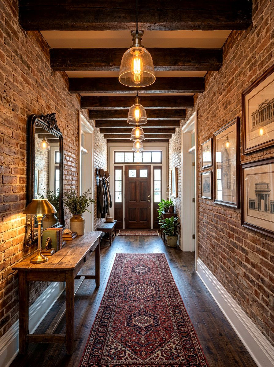 Vintage Style Edison Bulb Light - 30 long foyer lighting ideas