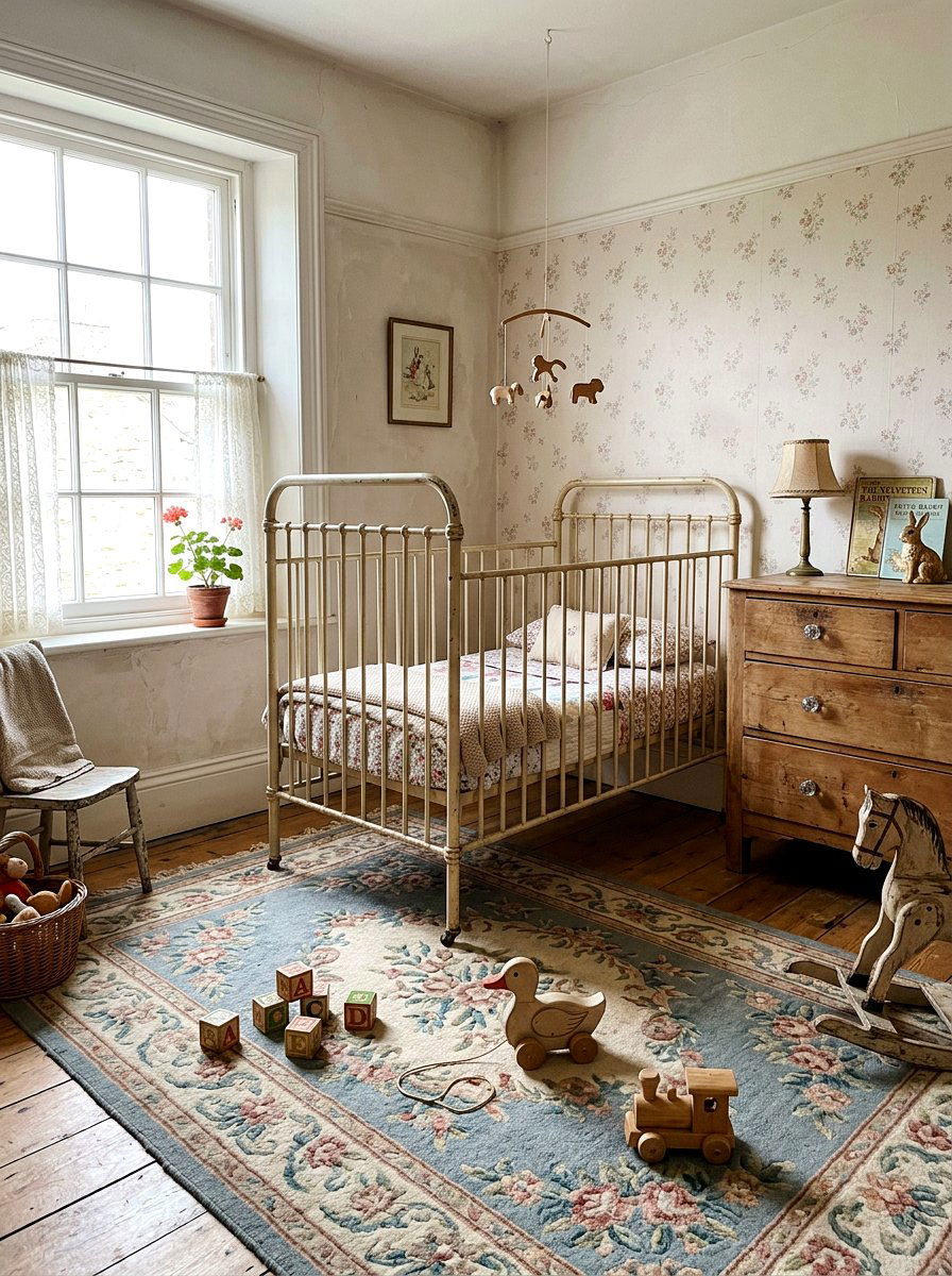 Vintage Toddler Bedroom - 30 toddler room ideas