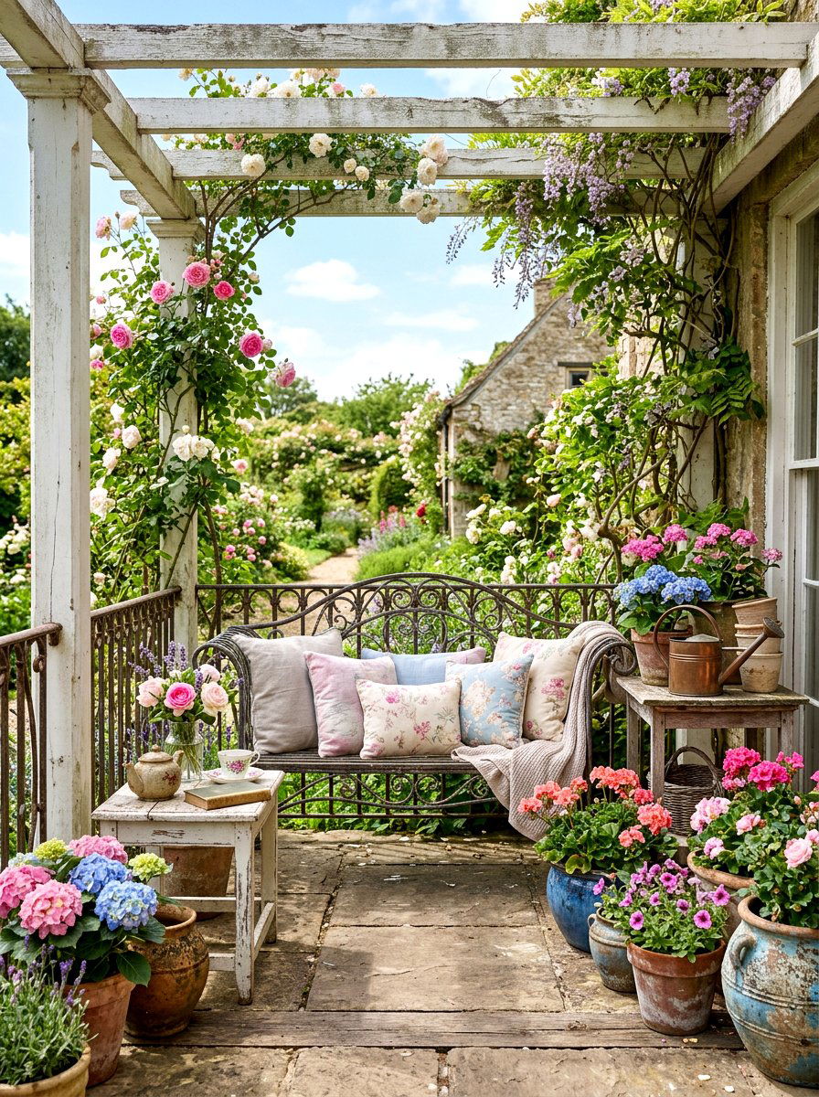 Vintage Veranda - 30 veranda decorating ideas