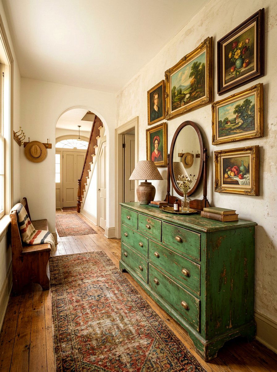 Vintage entryway furniture - 30 entryway ideas
