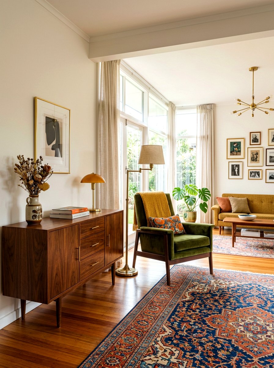 Vintage furniture home - 30 slow living home ideas
