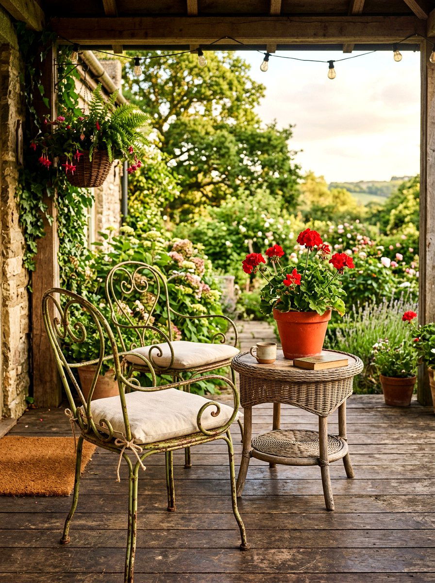 Vintage olive garden chairs - 30 olive patio decor ideas