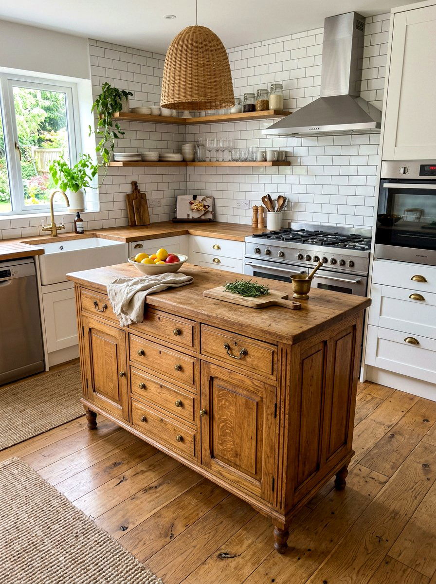Vintage wood dresser kitchen island - 30 dresser as kitchen island ideas