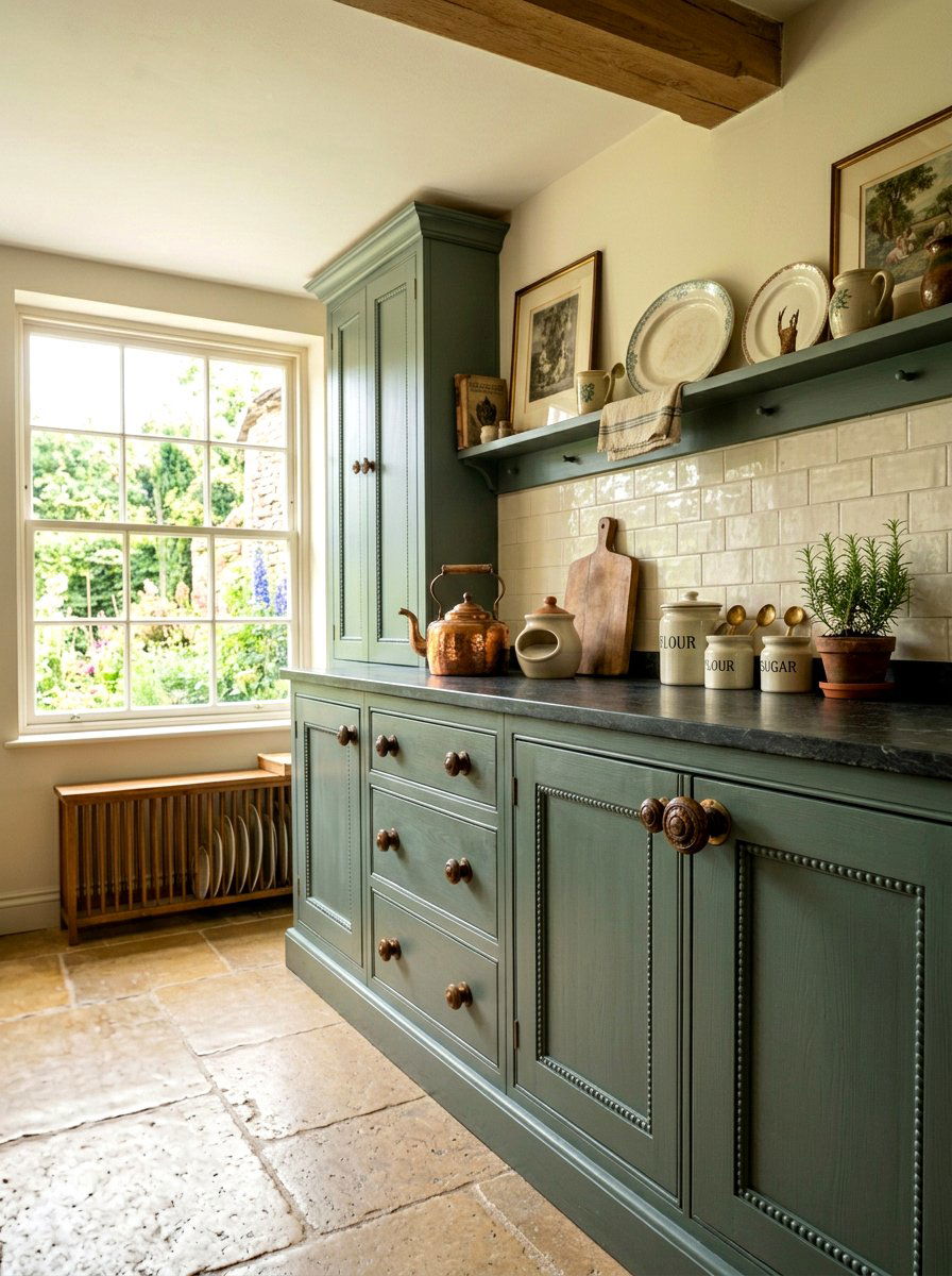 Vintage wood kitchen knob - 30 wood knob kitchen ideas