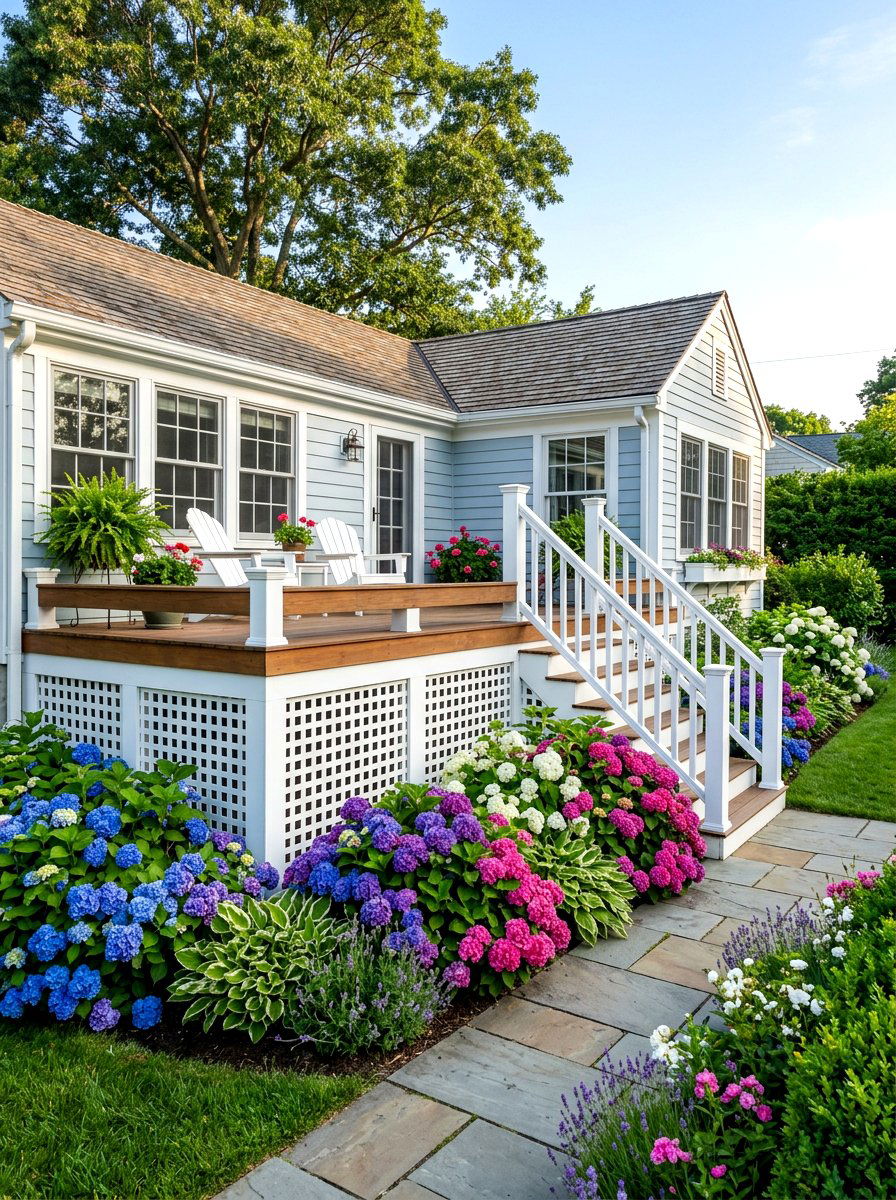 Vinyl Lattice Panel - 30 deck skirting ideas