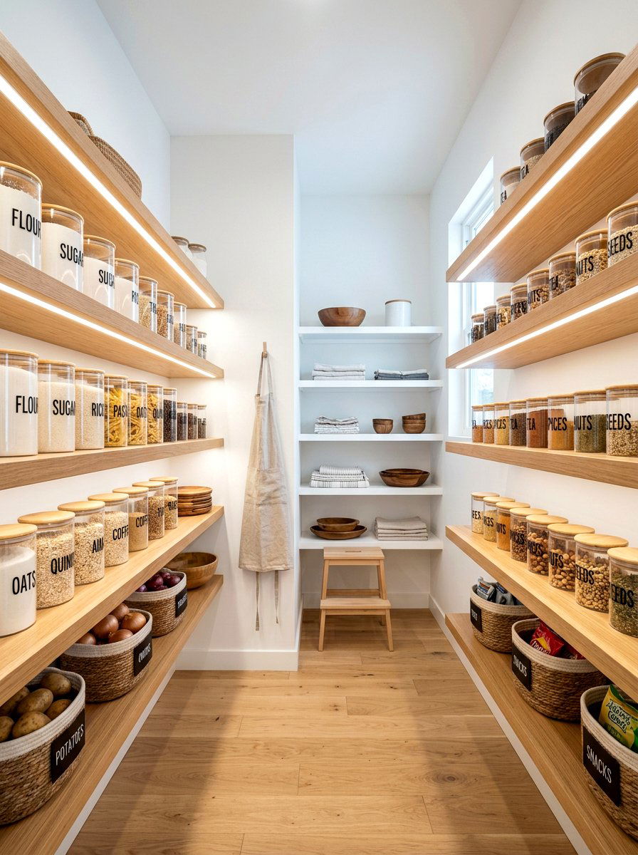 Vinyl Lettering Pantry Label - 30 label system pantry ideas