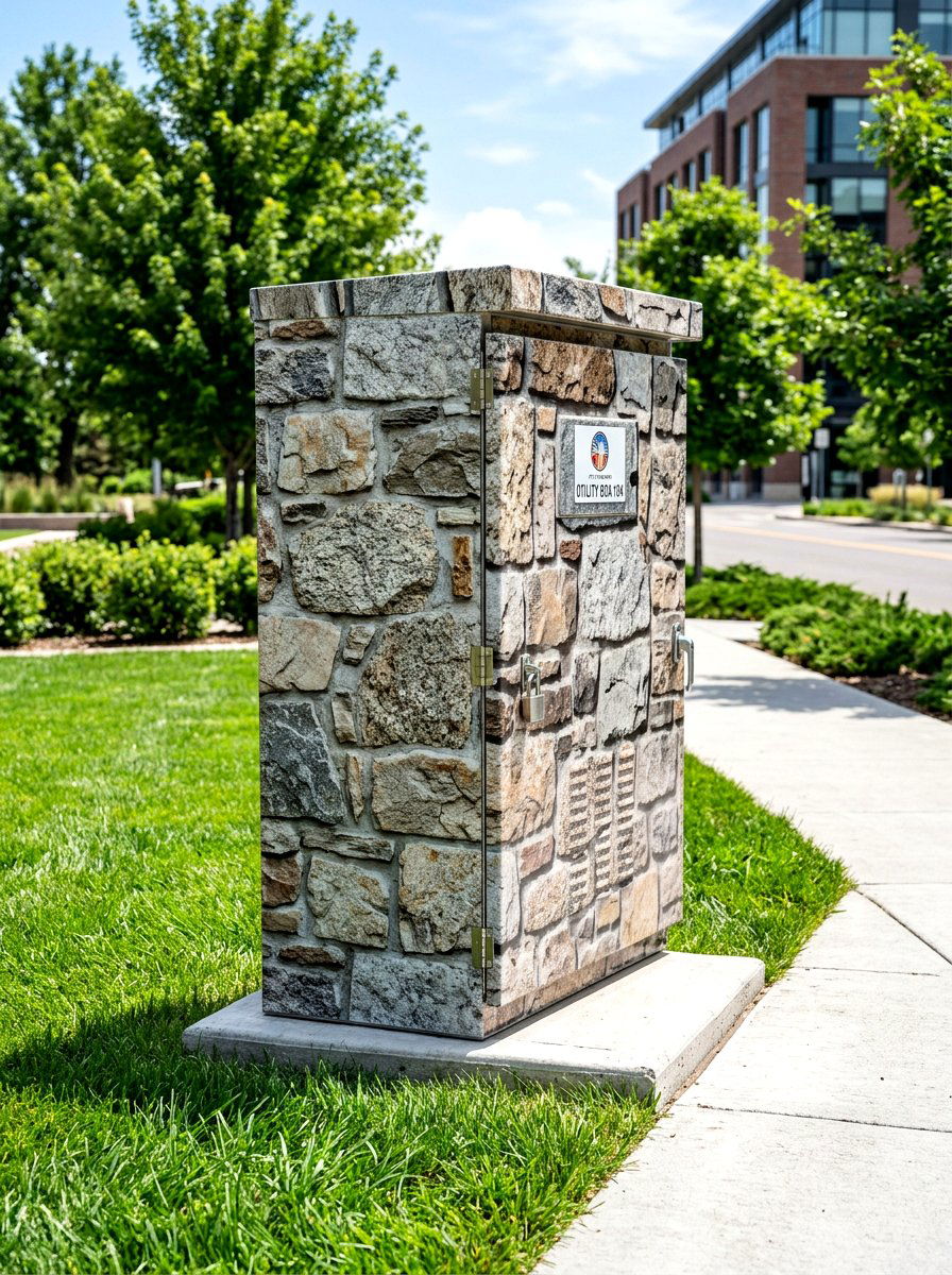 Vinyl Wrap For Utility Box - 30 utility box cover ideas