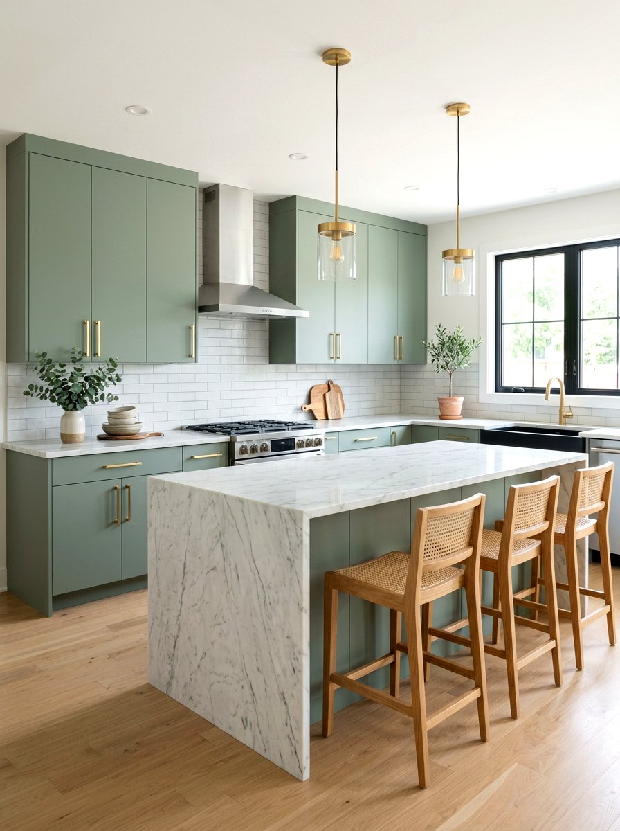 Vinyl cabinet wrap - 30 rental kitchen ideas