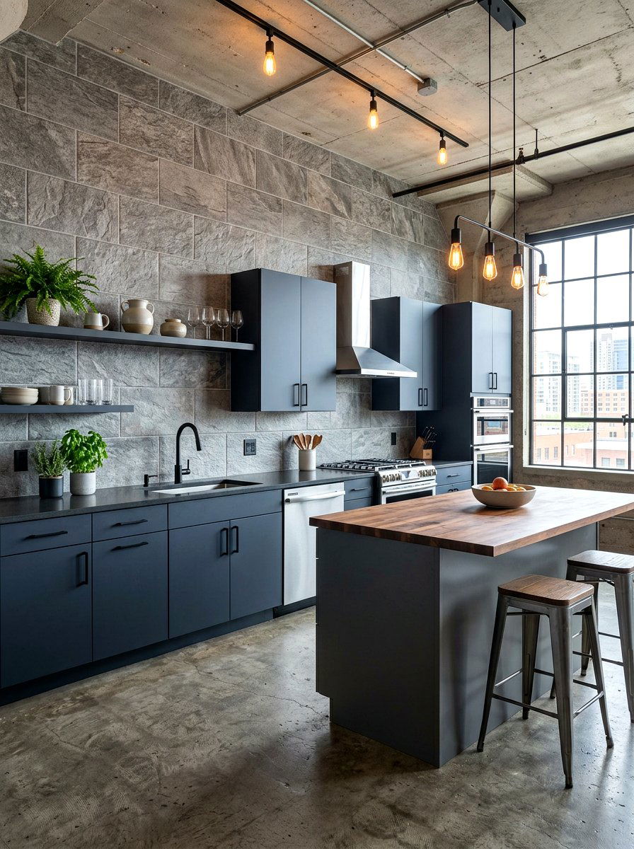 Vinyl tile flooring - 30 rental friendly kitchen backsplash ideas