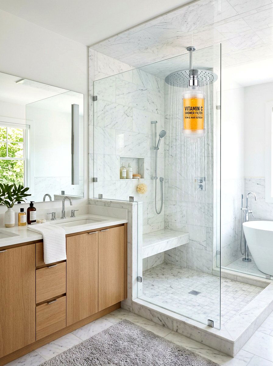 Vitamin C Shower Filter - 30 invisible wellness home ideas