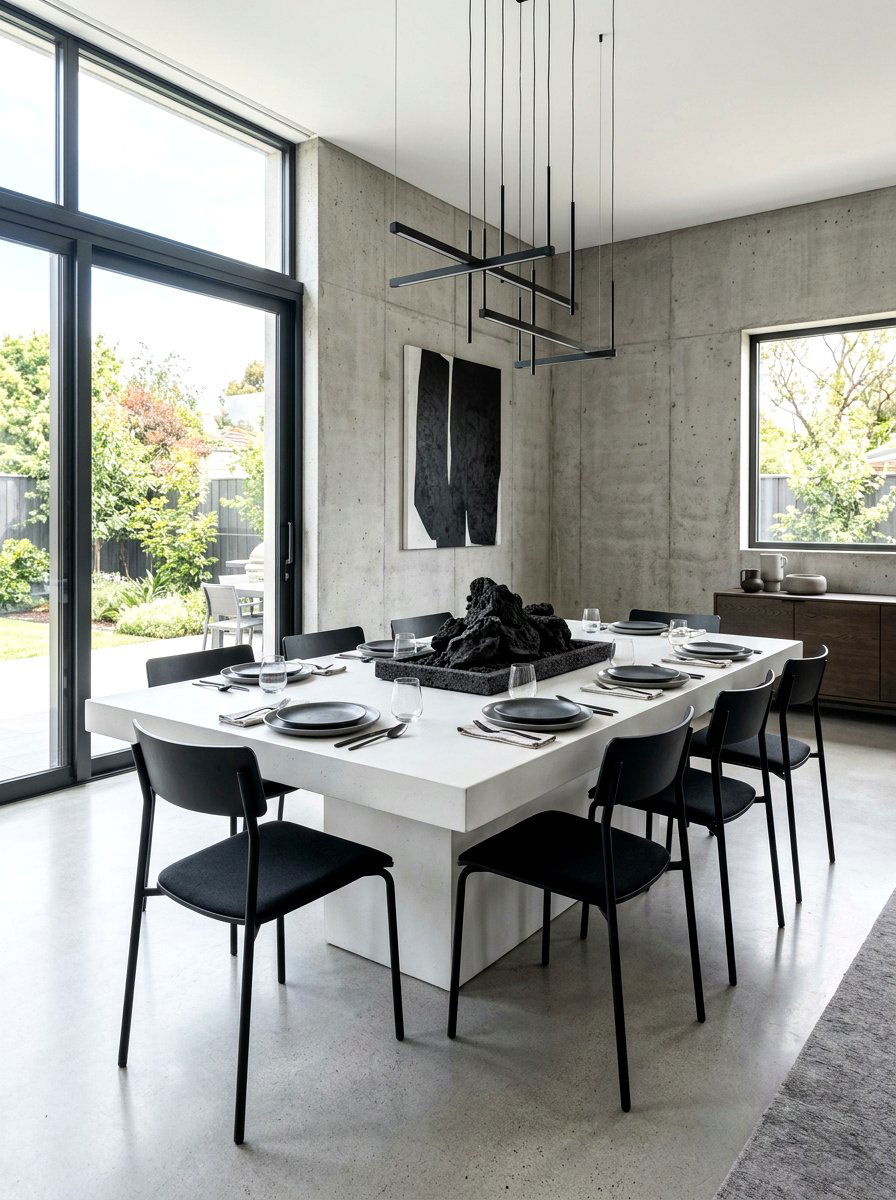 Volcanic Rock - 30 sculptural centerpiece ideas