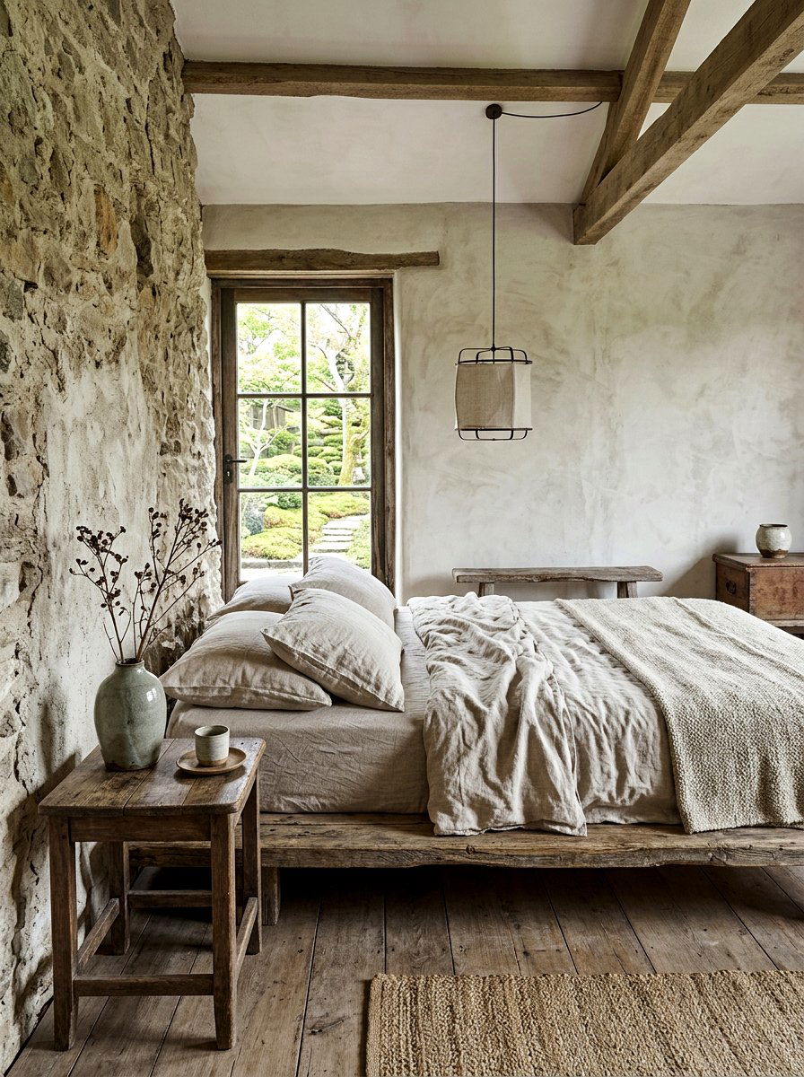 Wabi Sabi Bedroom - 30 serene bedroom ideas