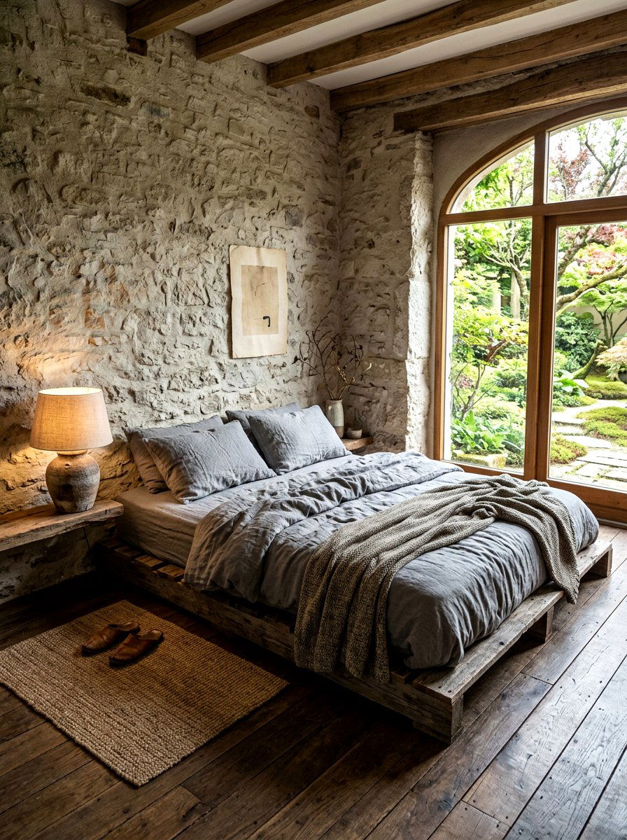 Wabi Sabi Bedroom - 30 viral bedroom decor ideas