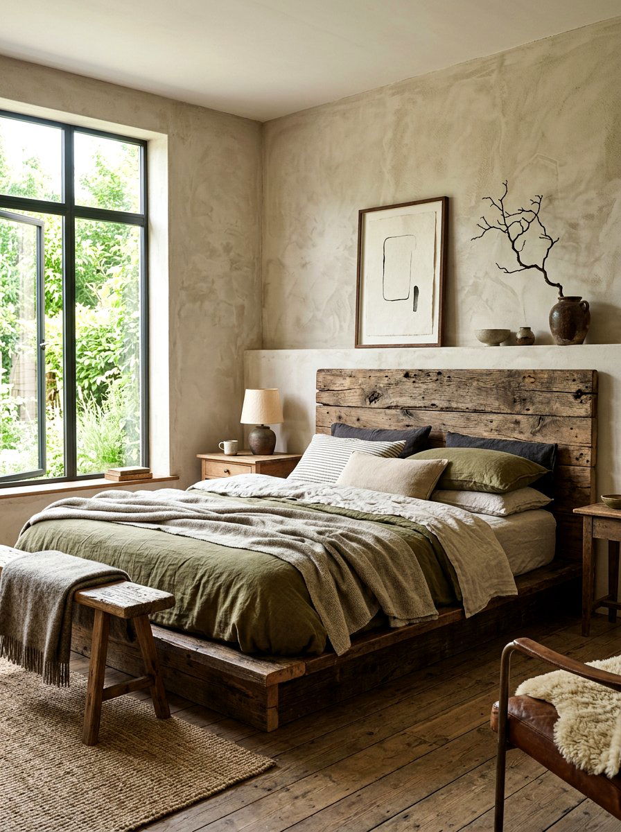 Wabi Sabi Bedroom - 30 aesthetic bedroom ideas