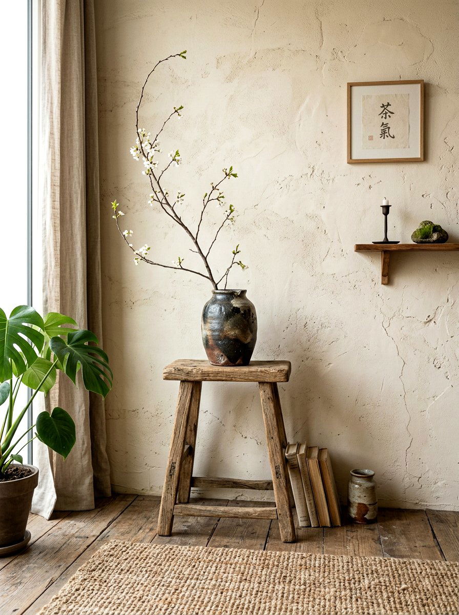 Wabi Sabi Corner - 30 Japandi decor ideas