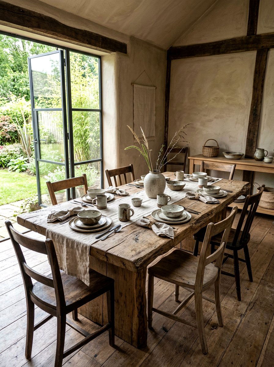 Wabi Sabi Dining Room - 30 dining room ideas