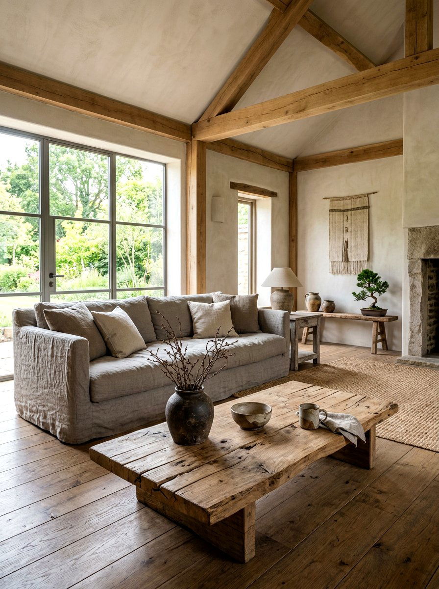 Wabi Sabi Minimalist Living Room - 30 minimalist living room ideas