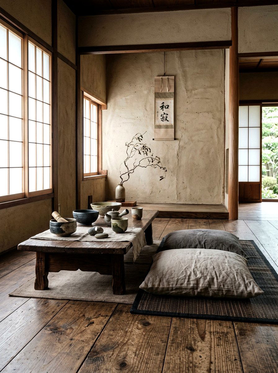 Wabi Sabi Space - 30 meditation room ideas