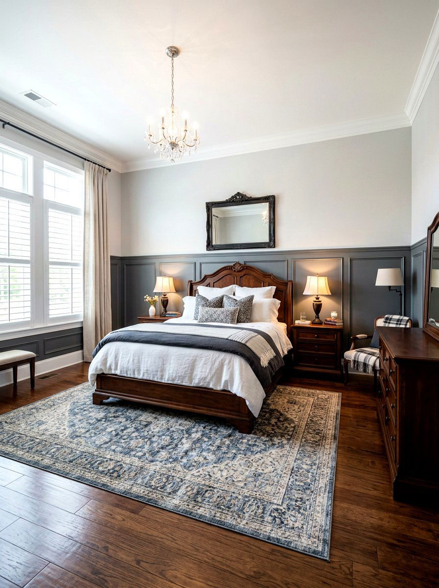 Wainscoting Headboard Wall Paint - 30 painted headboard wall ideas