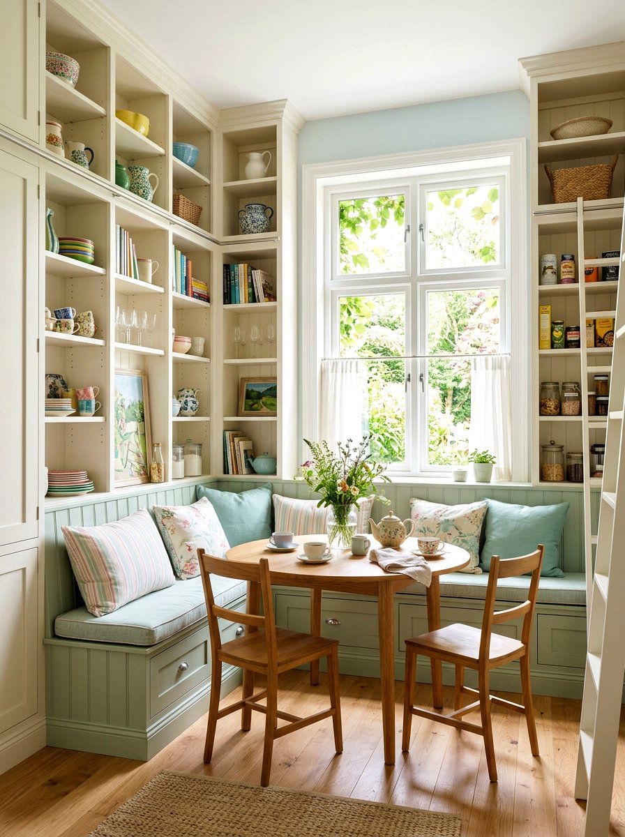 Walk In Breakfast Nook - 30 breakfast pantry ideas