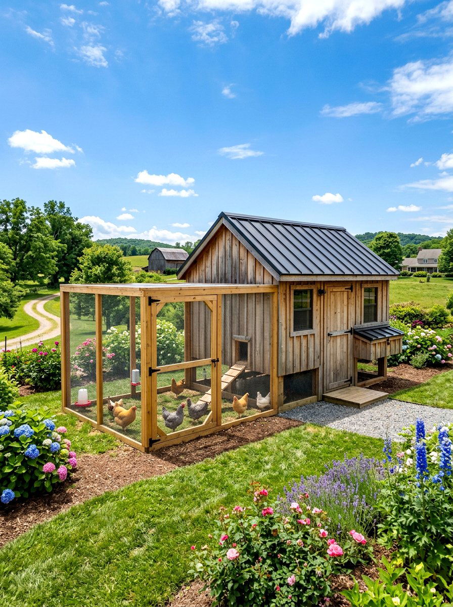 Walk In Chicken Coop - 30 chicken coop ideas