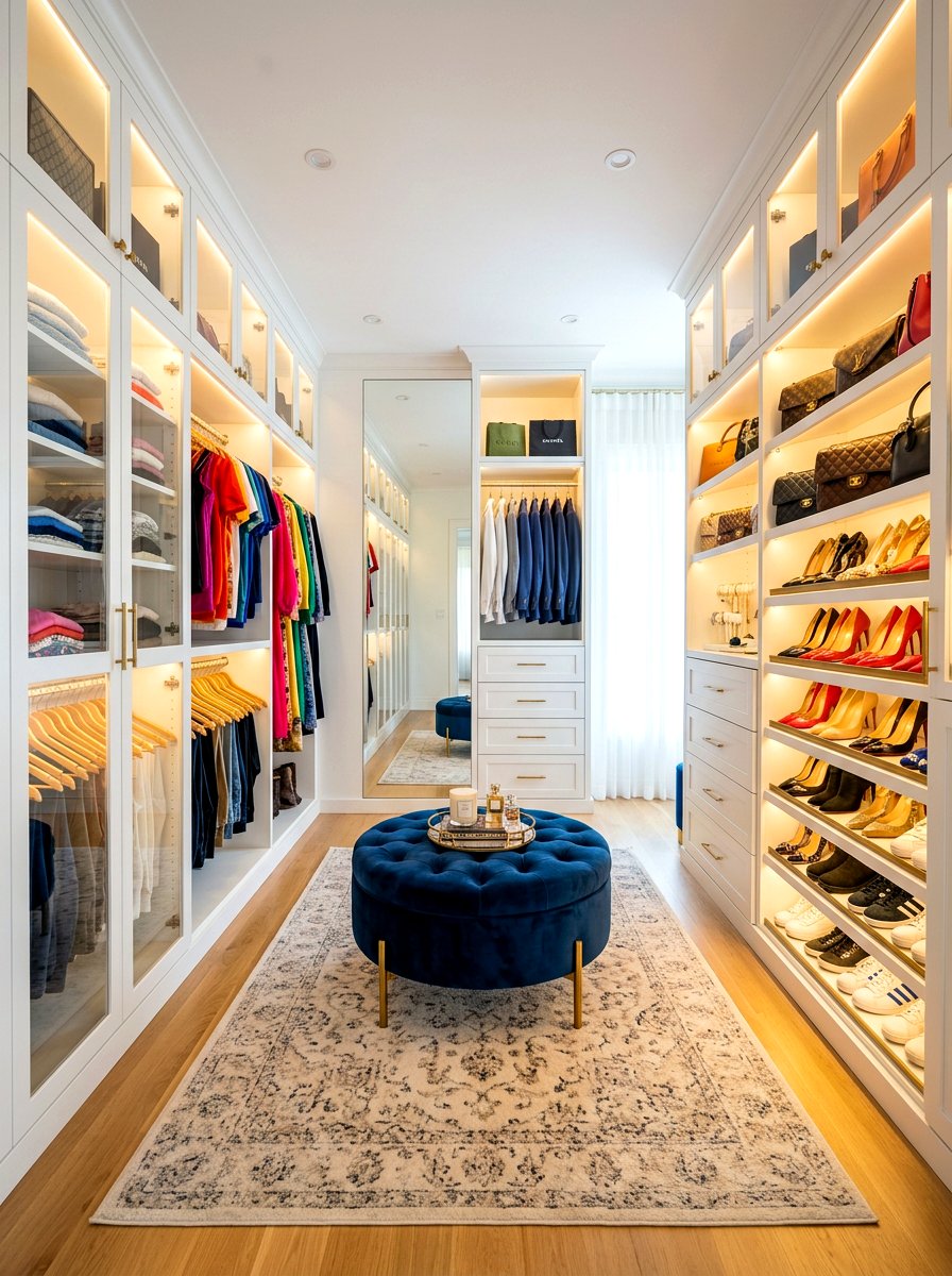 Walk In Closet - 30 five star bedroom ideas