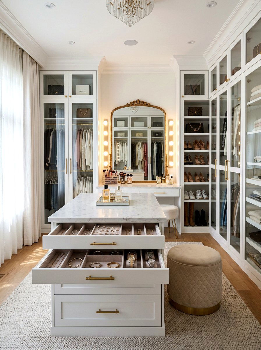 Walk In Closet Dressing Room - 30 bonus room ideas