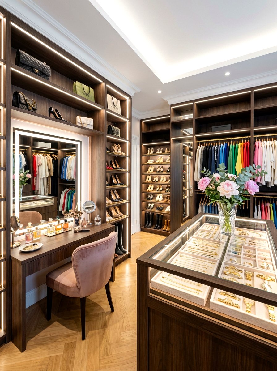 Walk In Closet Dressing Table - 30 dressing table ideas