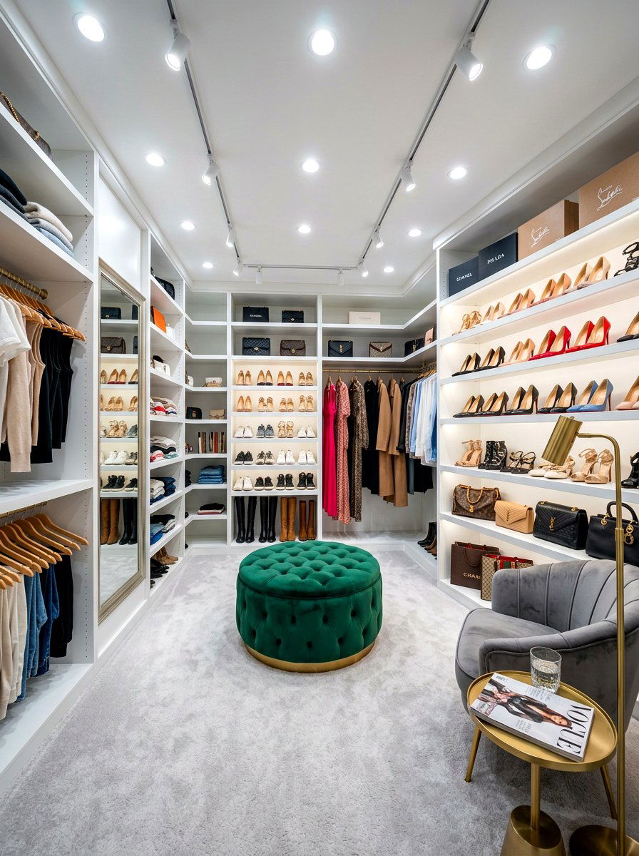 Walk In Closet Lounge - 30 bedroom dressing lounge ideas