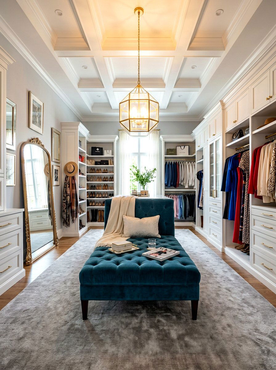 Walk In Closet Seating - 30 walk in closet ideas
