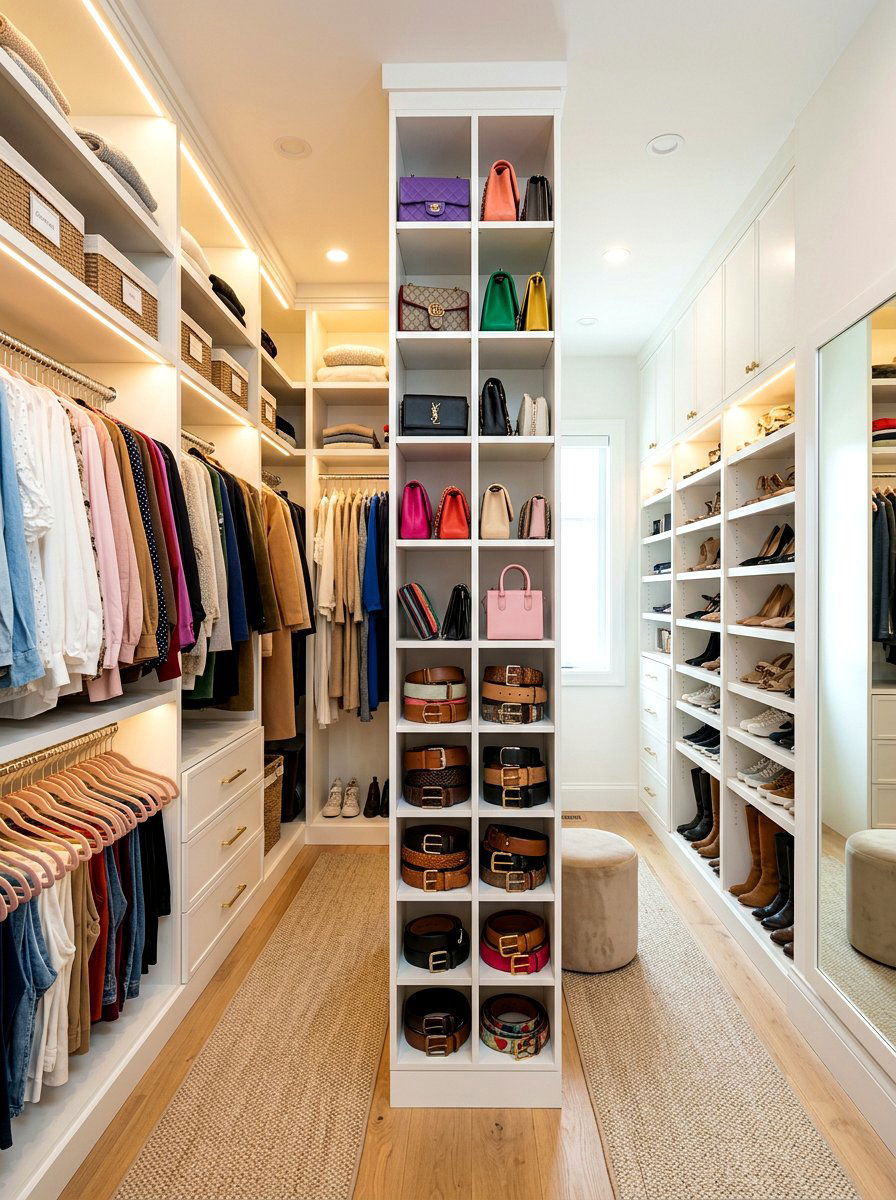 Walk In Closet Slim Cubby Unit - 30 slim storage cabinet ideas