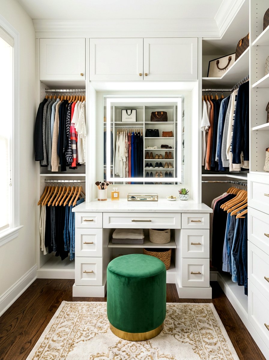 Walk In Closet Vanity Nook - 30 vanity nook ideas
