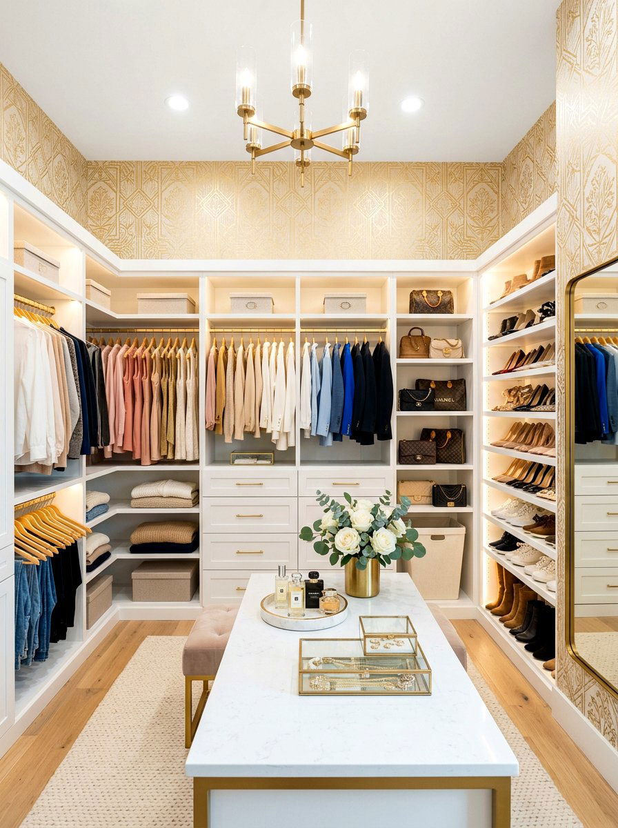 30 Removable Wallpaper Room Ideas for Stunning Walls-No Peel