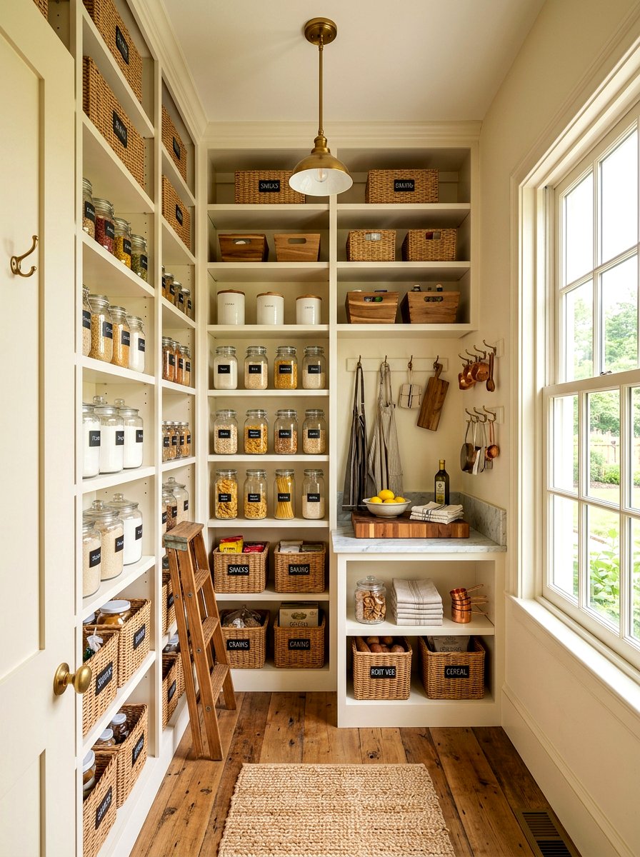 Walk In Farmhouse Pantry - 30 farmhouse pantry ideas